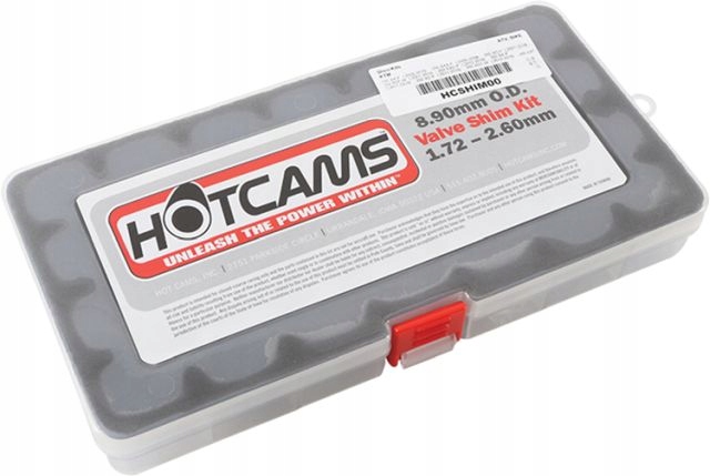 Hot Cams Ventilové Dosky Sada 8.90 MM Od 1.72 Do 2.60 Každých 0,05 MM Ktm