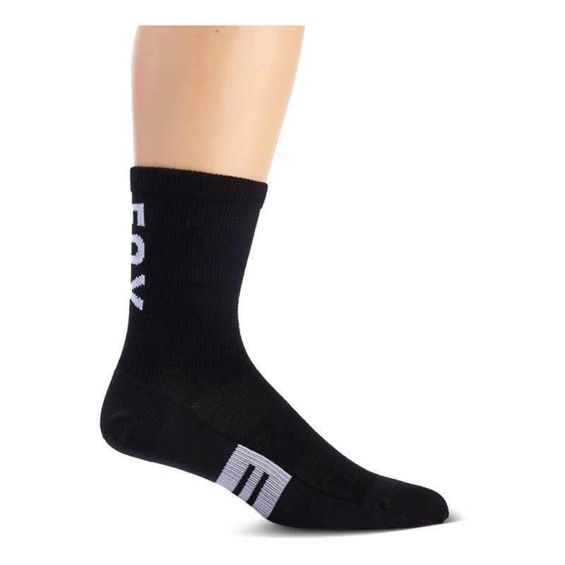 Ponožky Fox 6 Flexair Merino Black černé Bonus