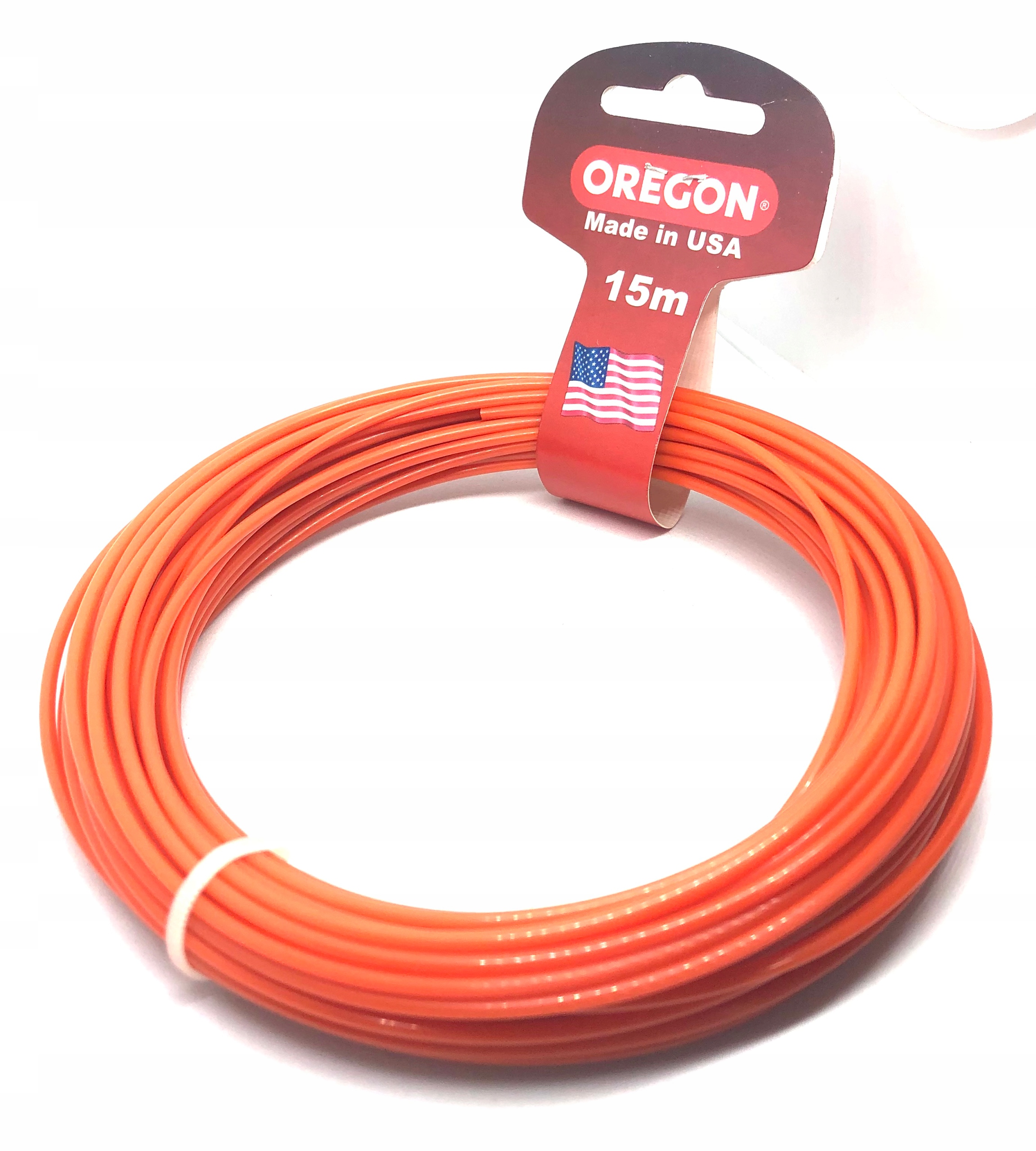 

Żyłka Oregon pomarańczowa 2,4mm 15m okrągła