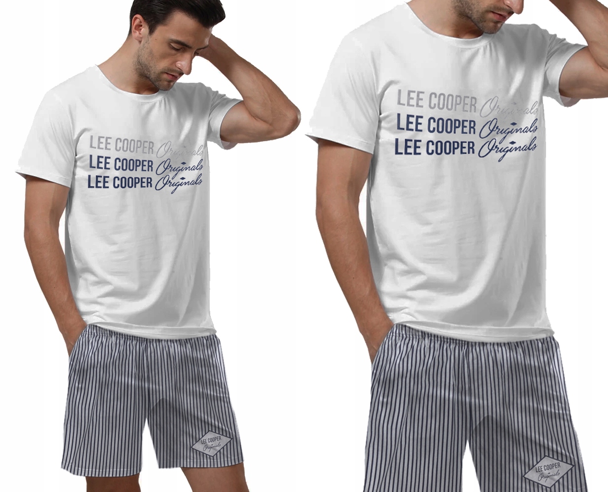 

Piżama męska Lee Cooper 31866 White bawełna , XL