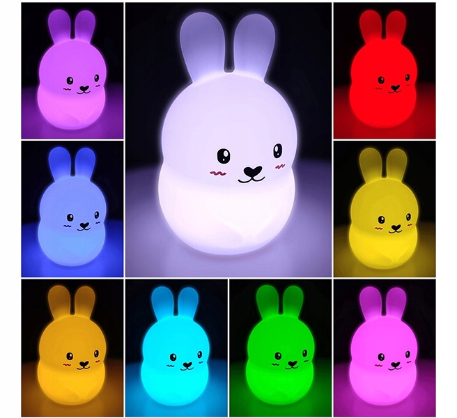 VAIKINĖ NAKTINĖ LED SILIKONINĖ ŠVELNI LIESTĖ SPALVINGA RGB TRIUŠIO DIDVYRIS / PASAKA nėra