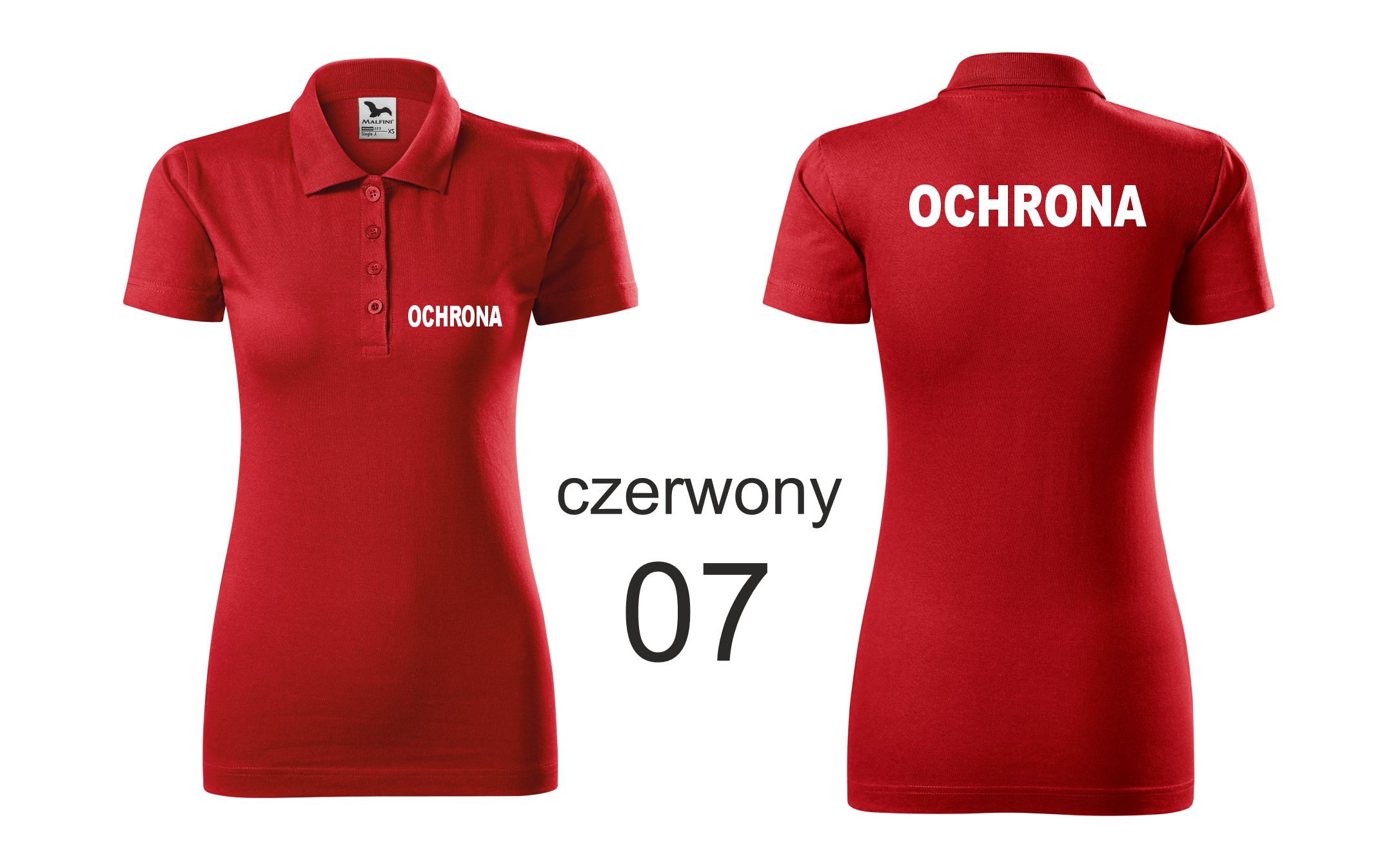 SDUS008P Koszulka Polo OCHRONA Rozmiar M