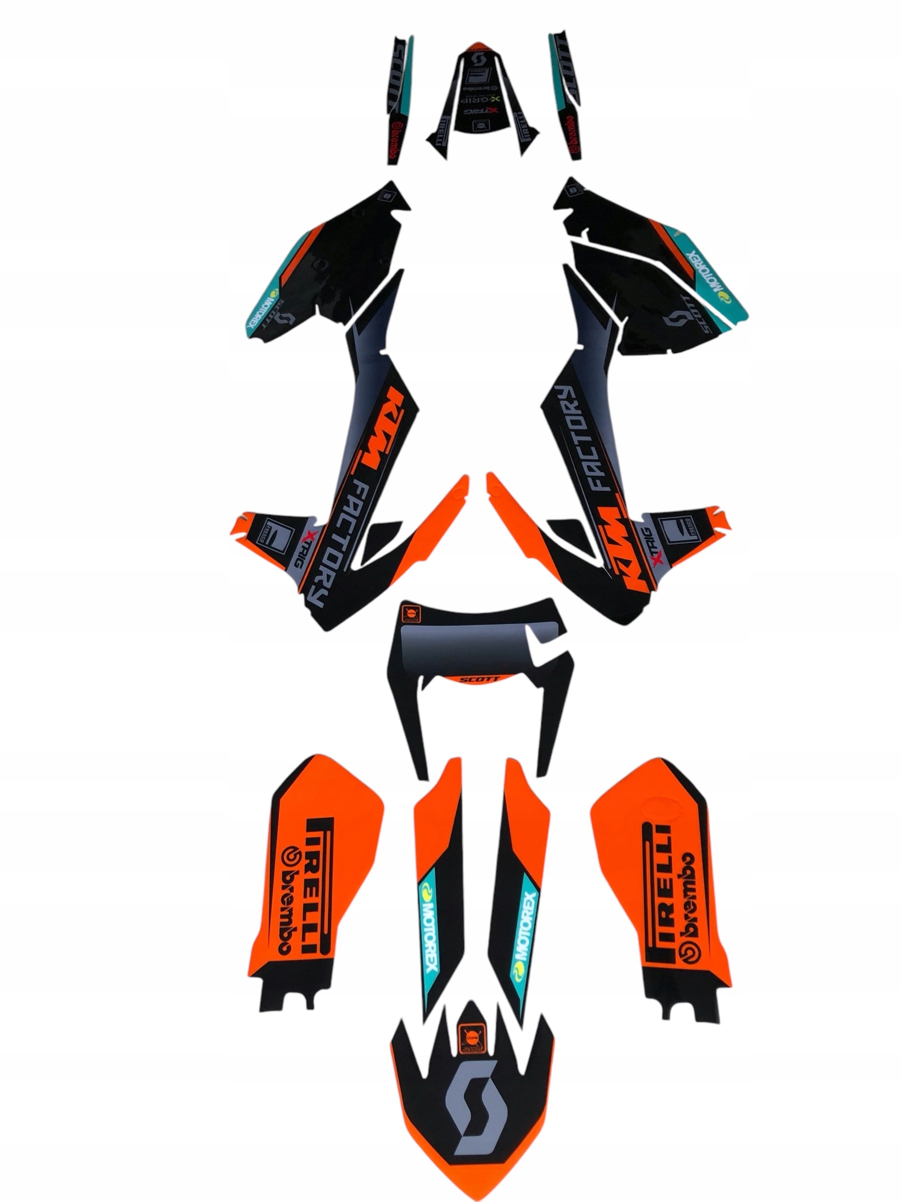 Ktm Exc Exc-f 17-19 Factory dyha Italia Cubamoto