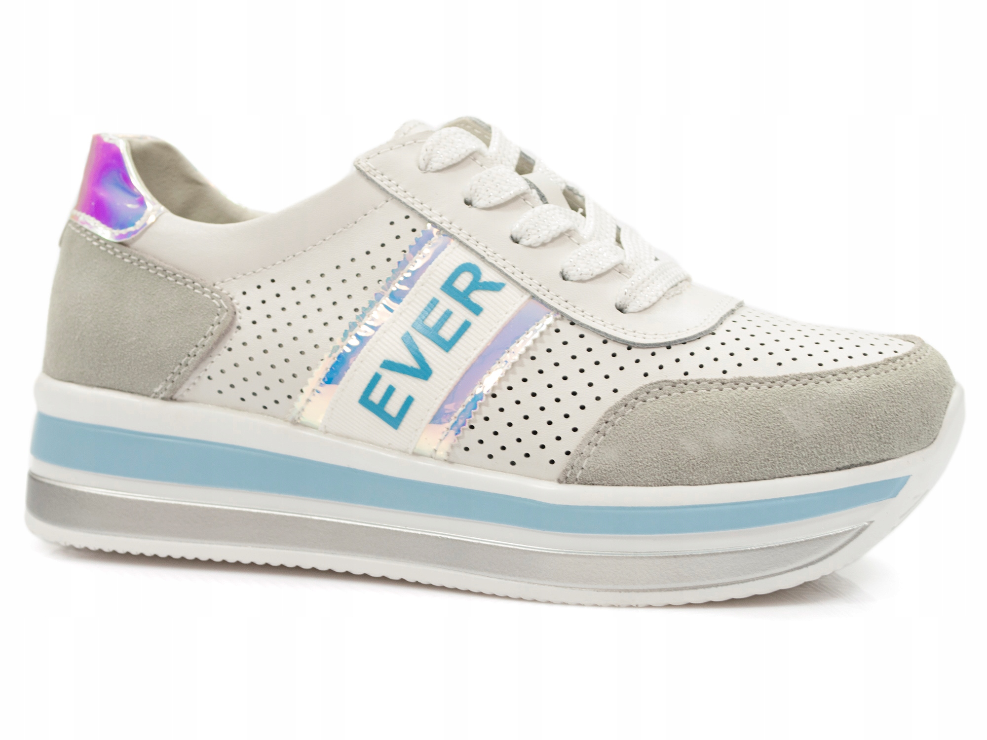 

Skórzane półbuty Filippo platforma Sneakersy buty