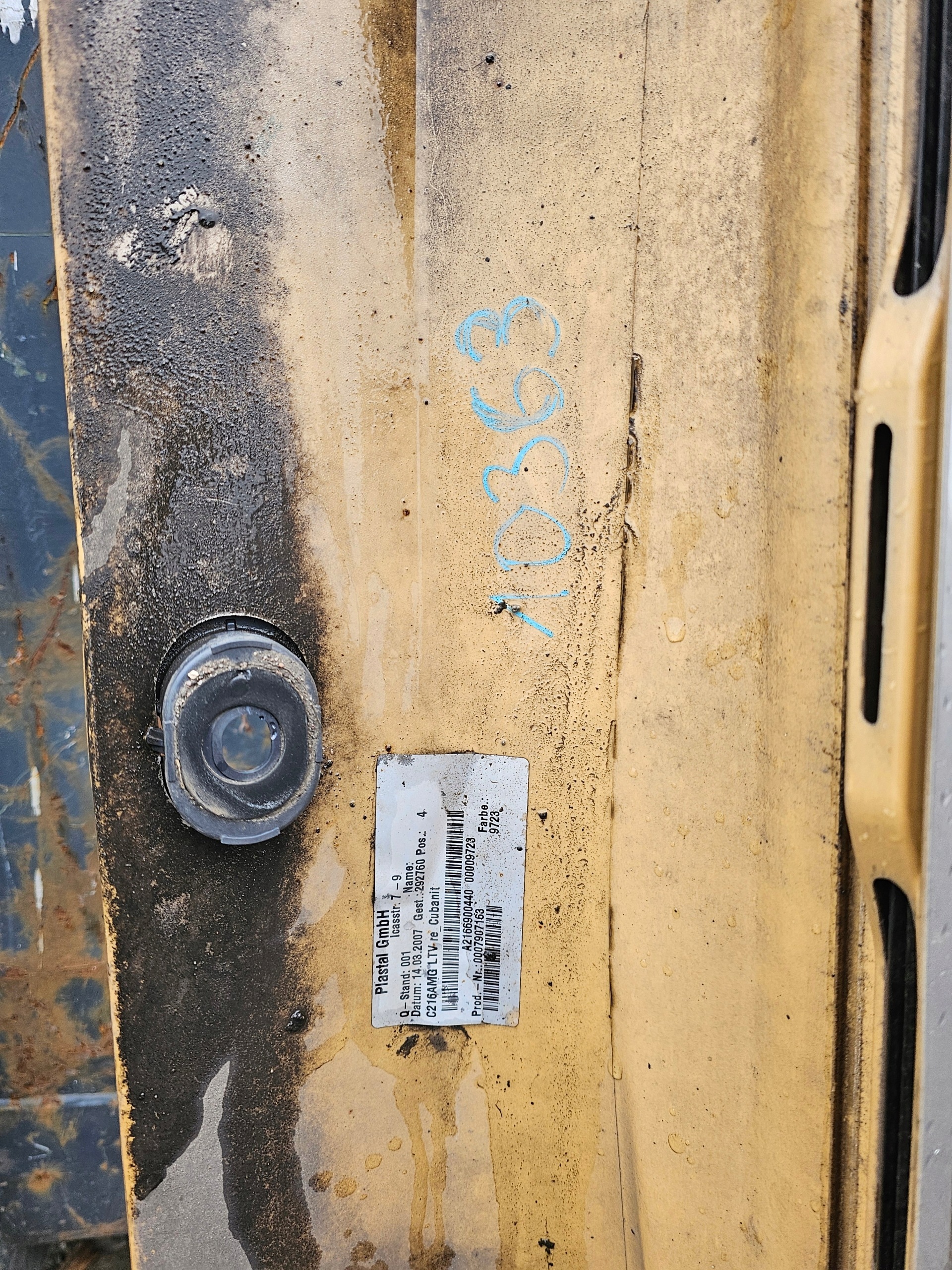 PAKIET AMG W216 moulding threshold right A2166900440 650