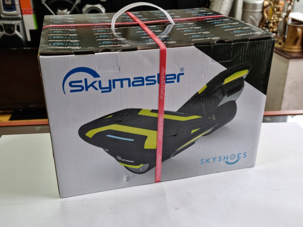 ROLKI ELEKTRYCZNE Skymaster Skyshoes LIME GREEN Model Skyshoes