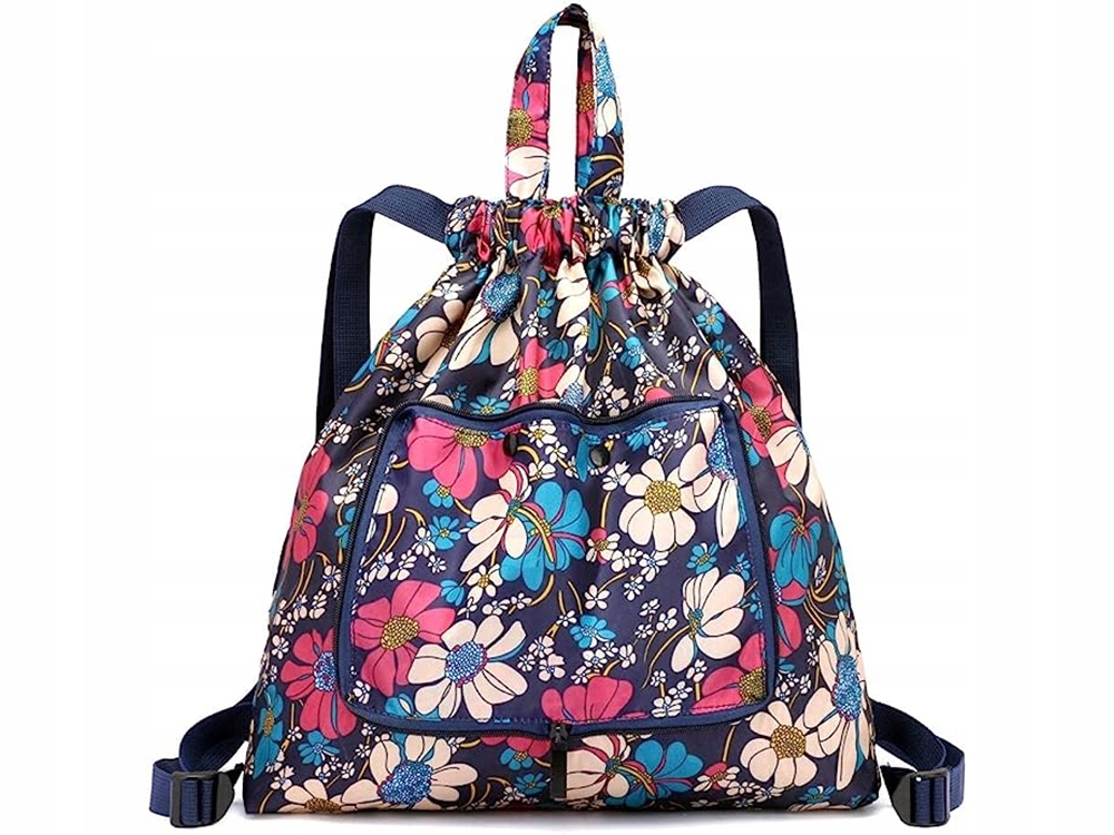 PLECAK TORBA SKŁADANA WOREK MŁODZIEŻOWY ETUI Materiał dominujący poliester