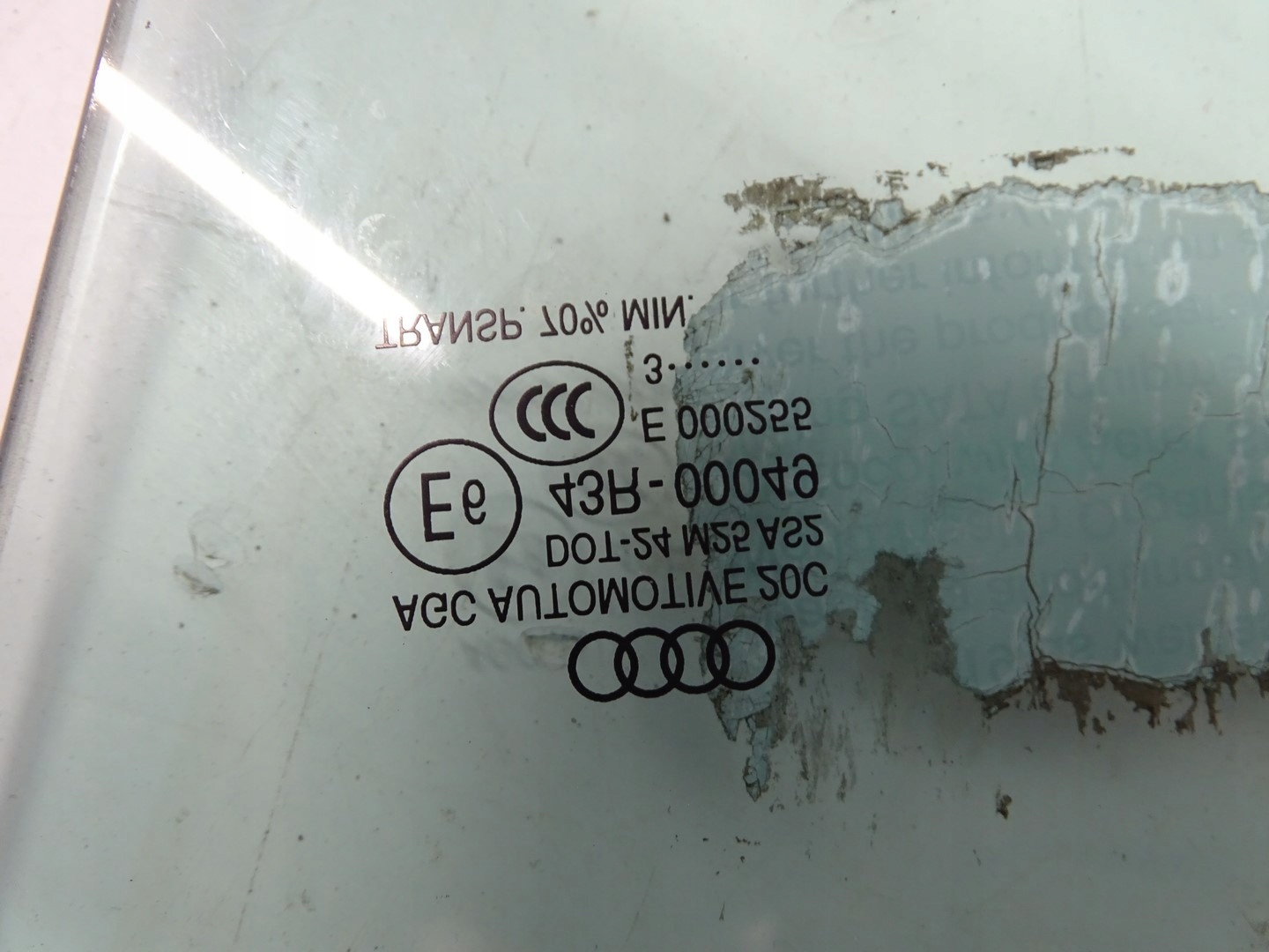 window side door right front right AS2 AUDI A3 8V CABRIO 2013