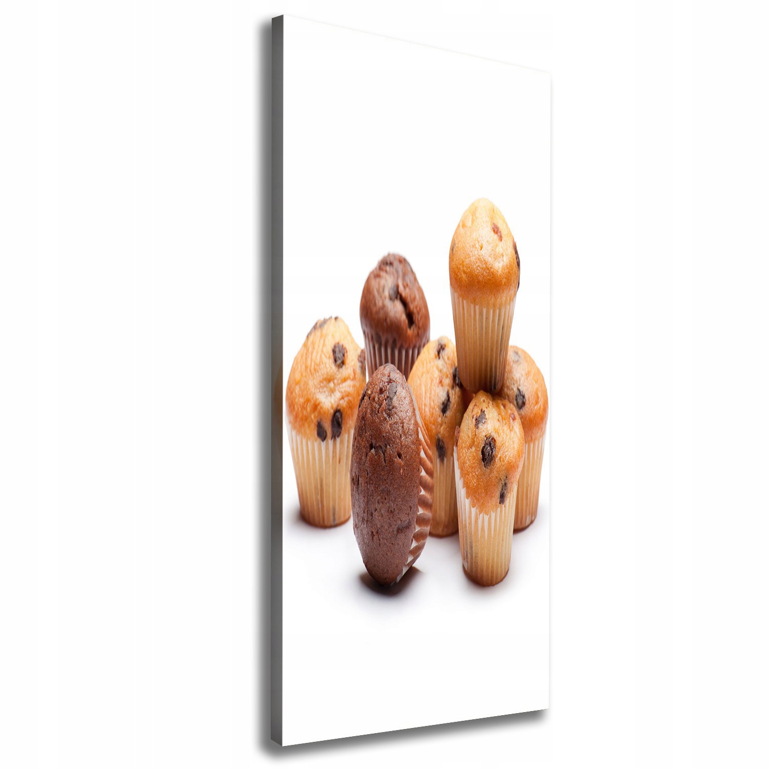 

Foto obraz na płótnie do salonu Babeczki 50x125 cm