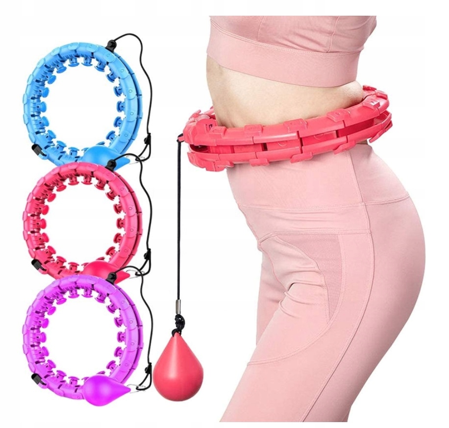 ODCHUDZAJĄCE HULA HOP z WYPUSTKAMI i OBCIĄŻNIKIEM EAN (GTIN) 5904119632228