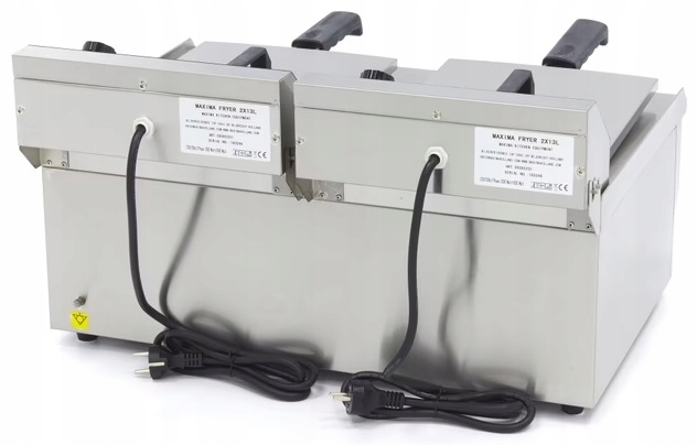 Frytkownica Elektryczna Gastronomiczna z Kranem 13L 3000W Maxima 09365231