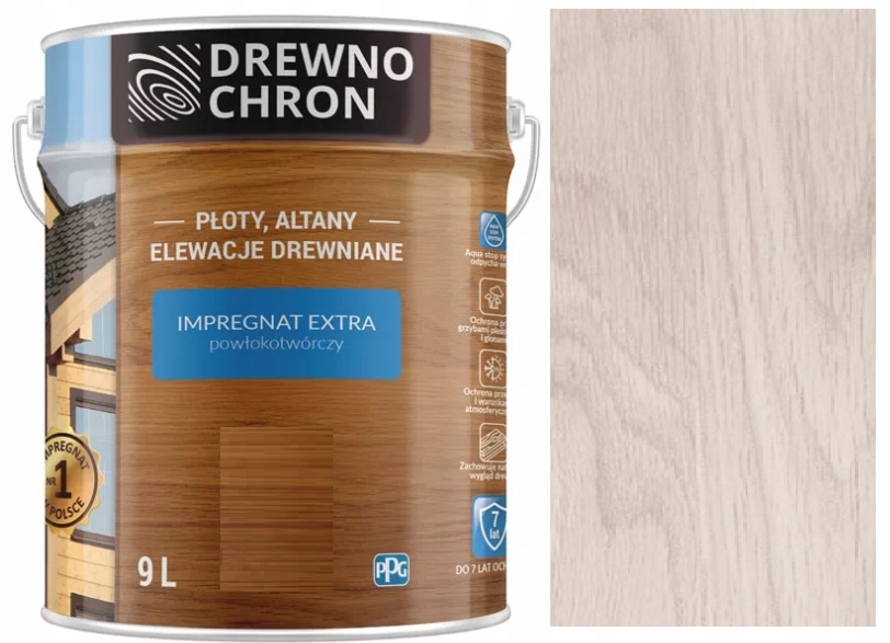 

Drewnochron Impregnat Extra 9L Biały