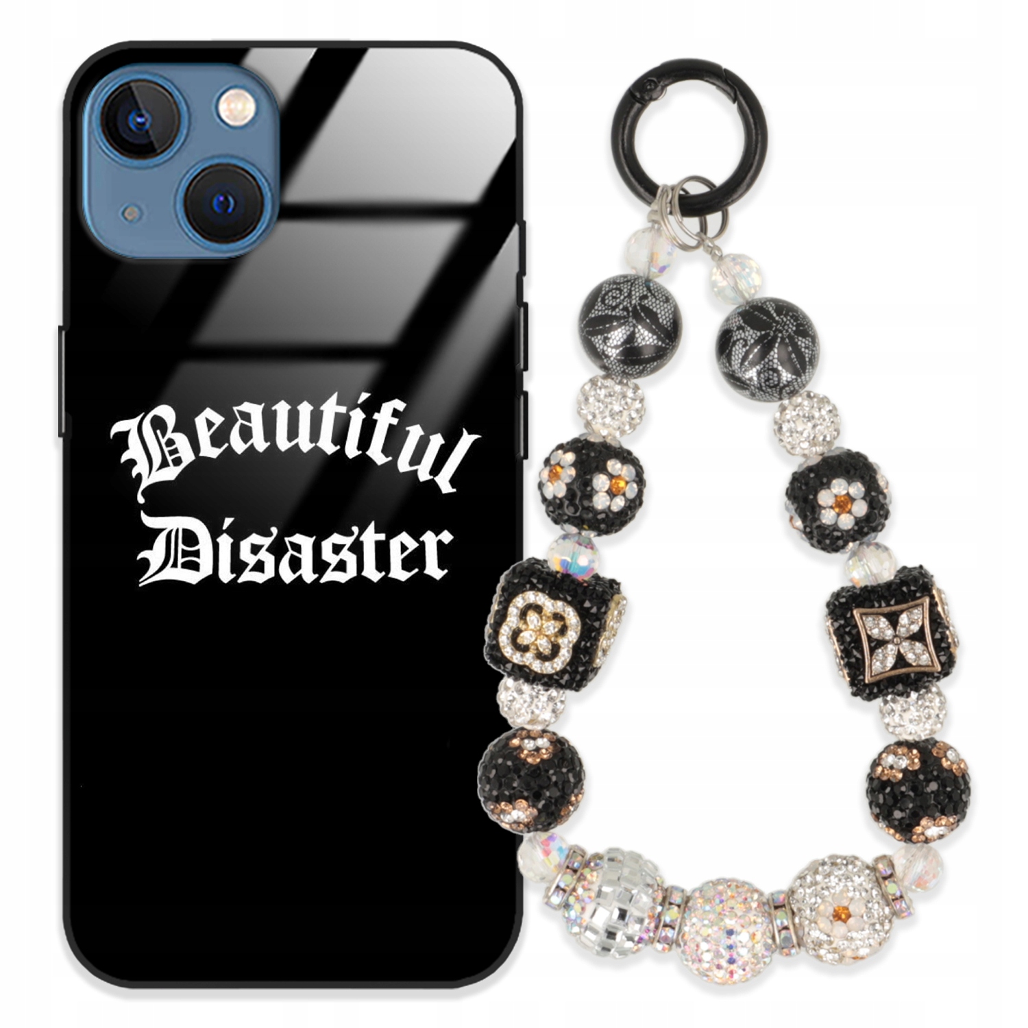 Puzdro Na Iphone 14 Case Glass| Kľúčenka Elegantné Prémiový Dizajn Puzdra