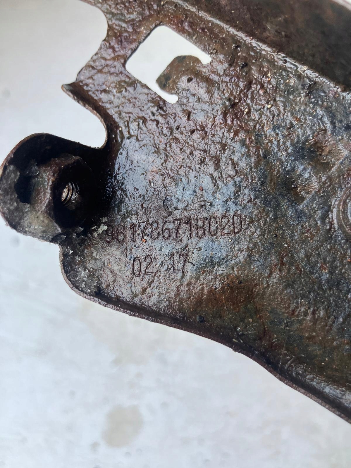bumper bracket right front PEUGEOT 308 T9 LIFT 98178671 #23