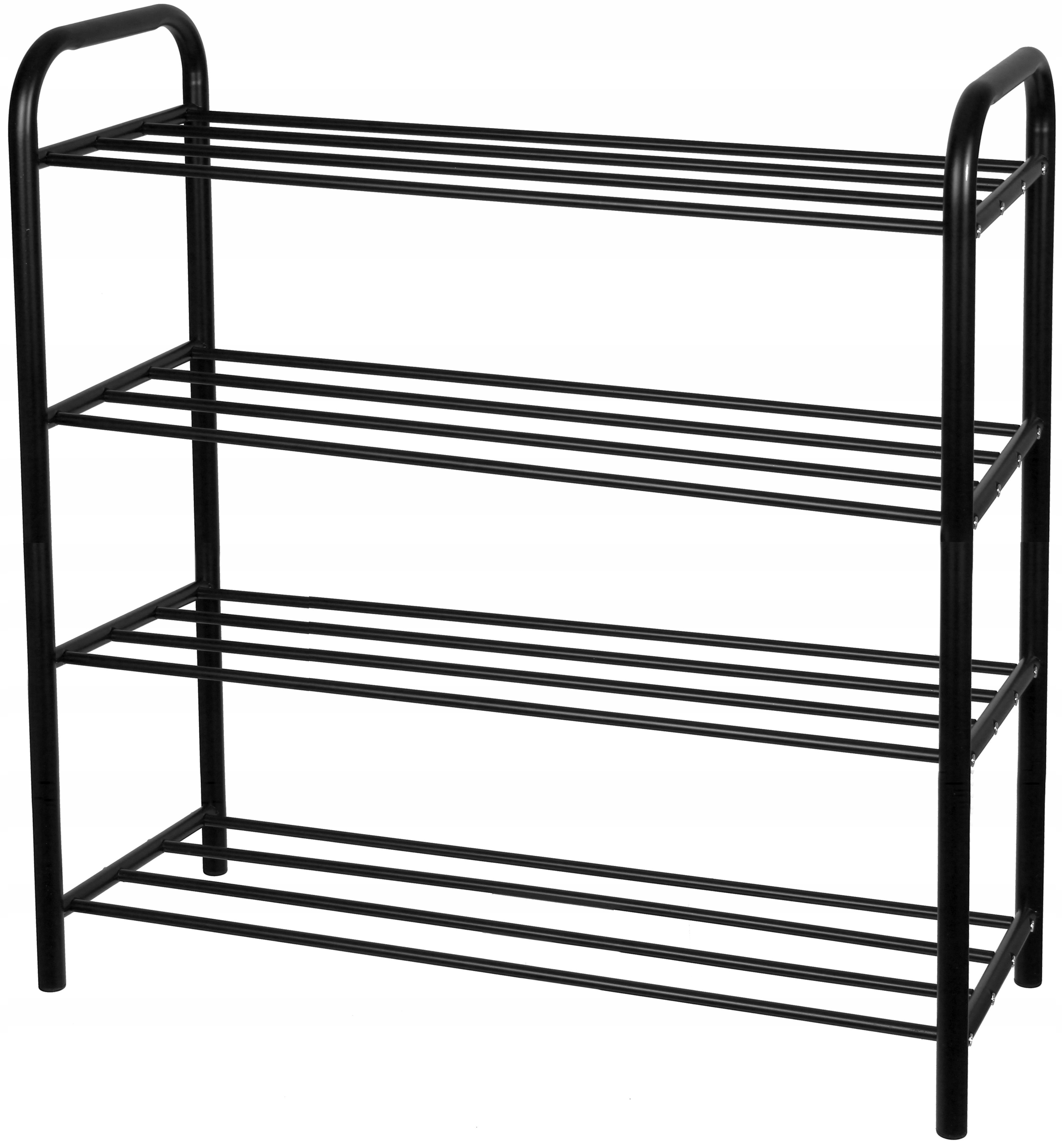 

Półka na buty, obuwie, metalowa czarna 4-poz 2594