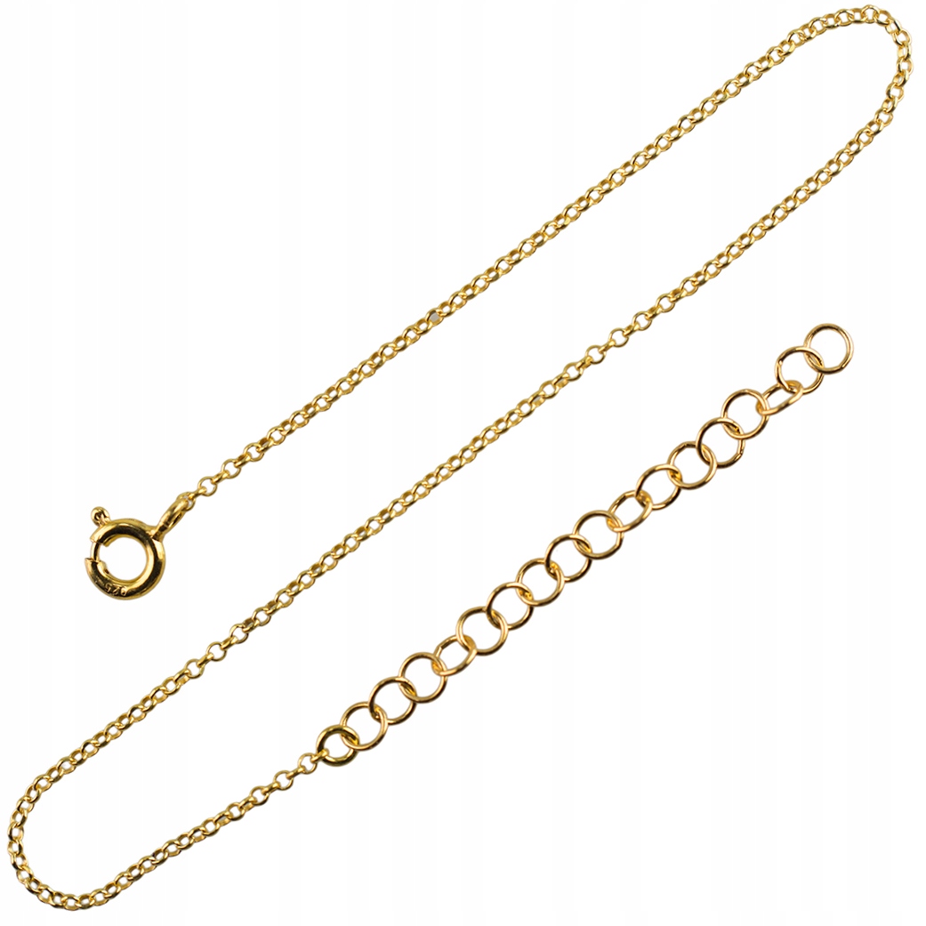 

Versil bransoleta złocona łańcuszek 18 cm Srebro