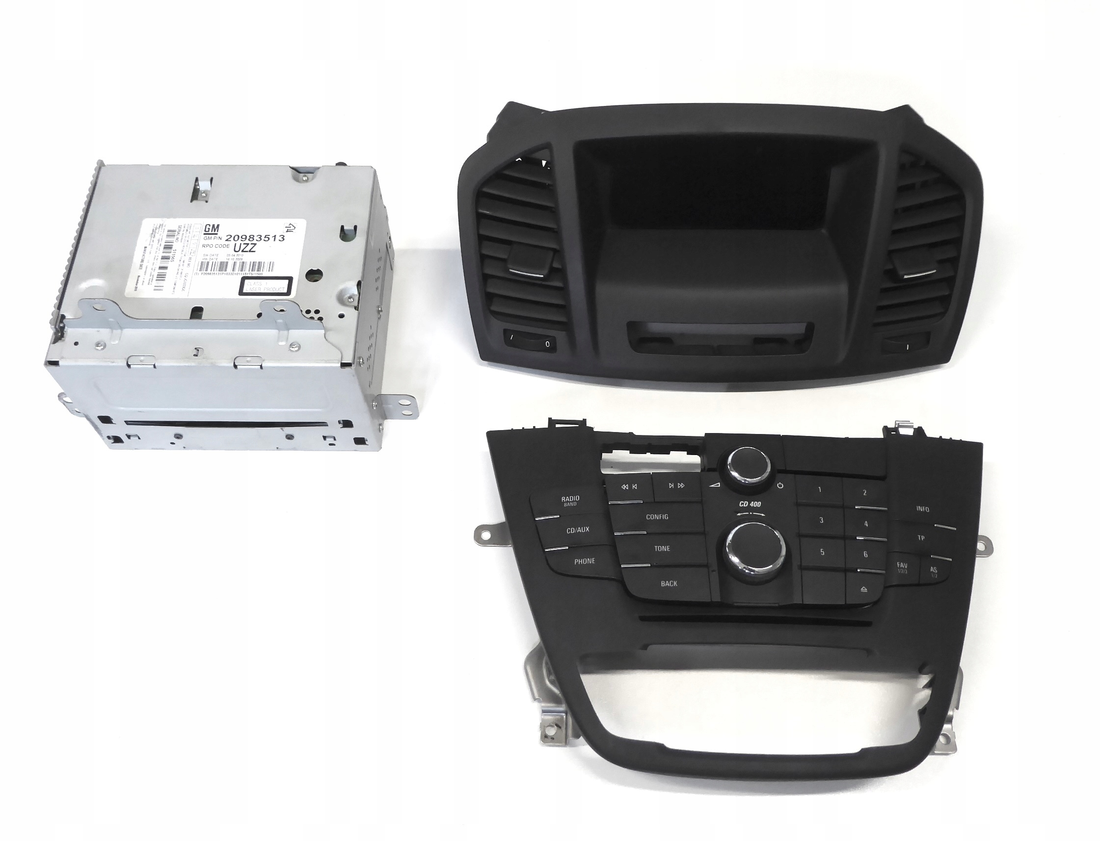 RADIO CD 400 display running board OPEL INSIGNIA