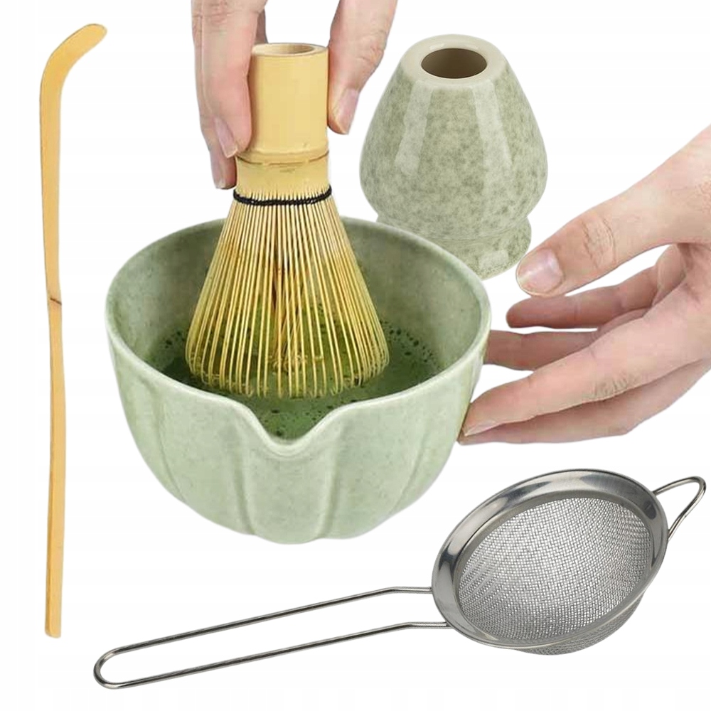 Sada Nástrojů Pro Výrobu Matchy 5-DÍLNÁ Sada Pro Obřad Matcha