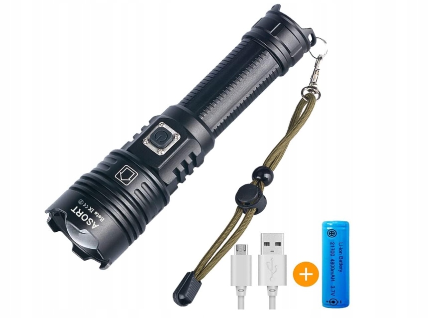 Latarka klasyczna Asort 30000 lm Led