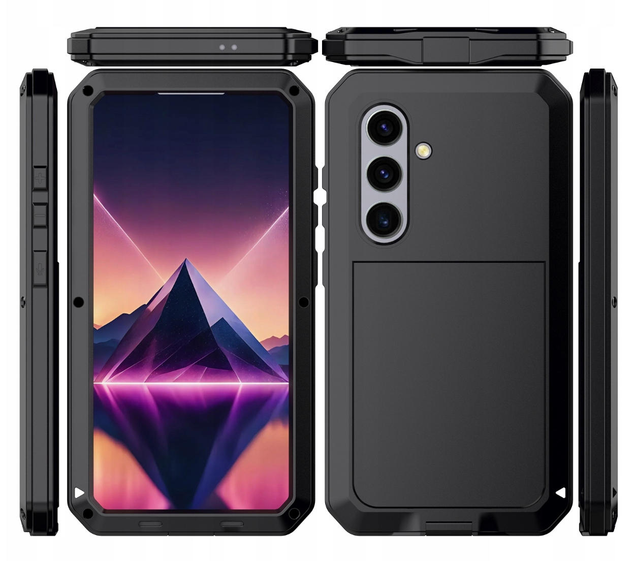 Pouzdro Lunatik Taktik Odolný Pouzdro S 360° Kryt Pro Samsung Galaxy S24