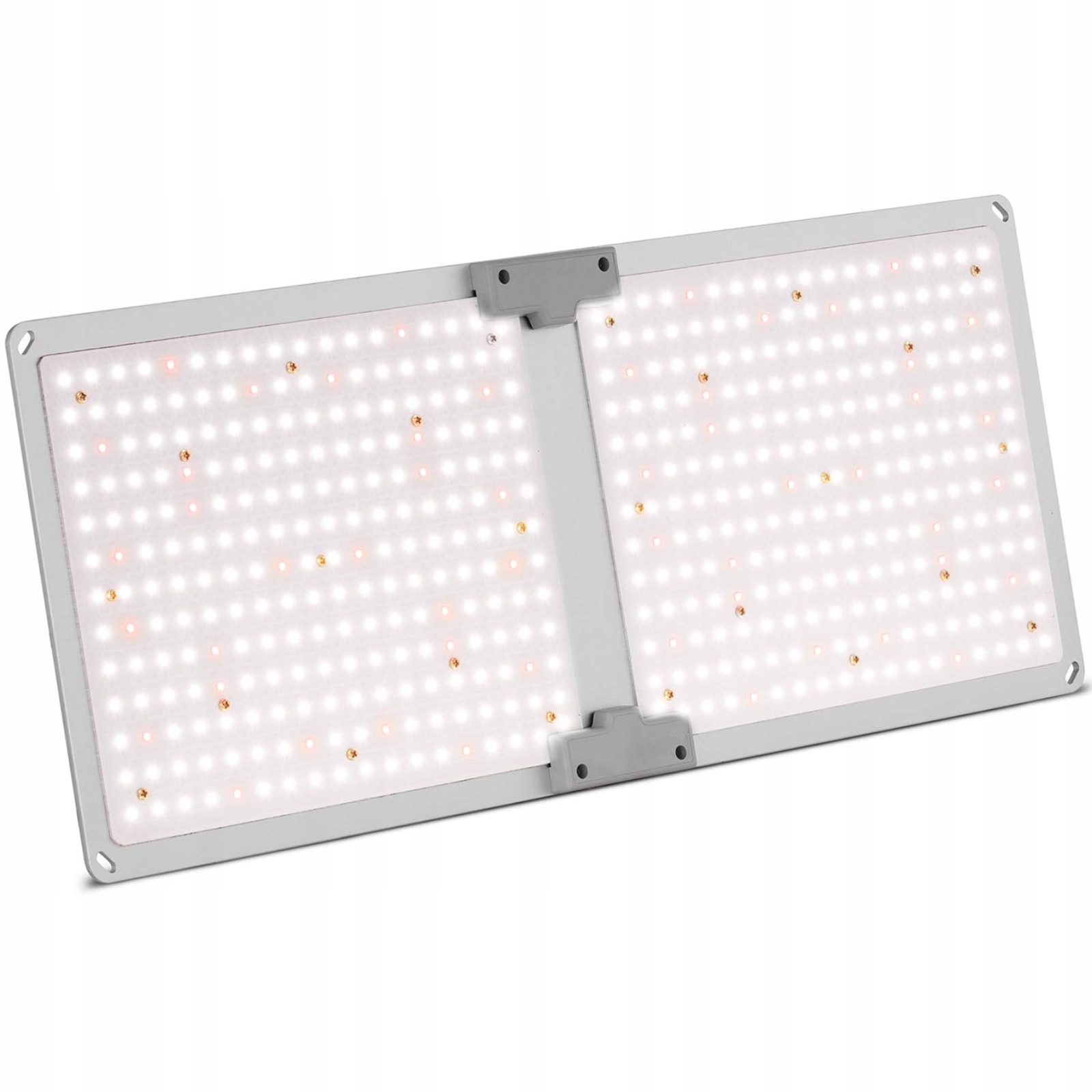 Lampa na pestovanie rastlín s plným spektrom 468 Led 220 W 60x24 cm strieborná