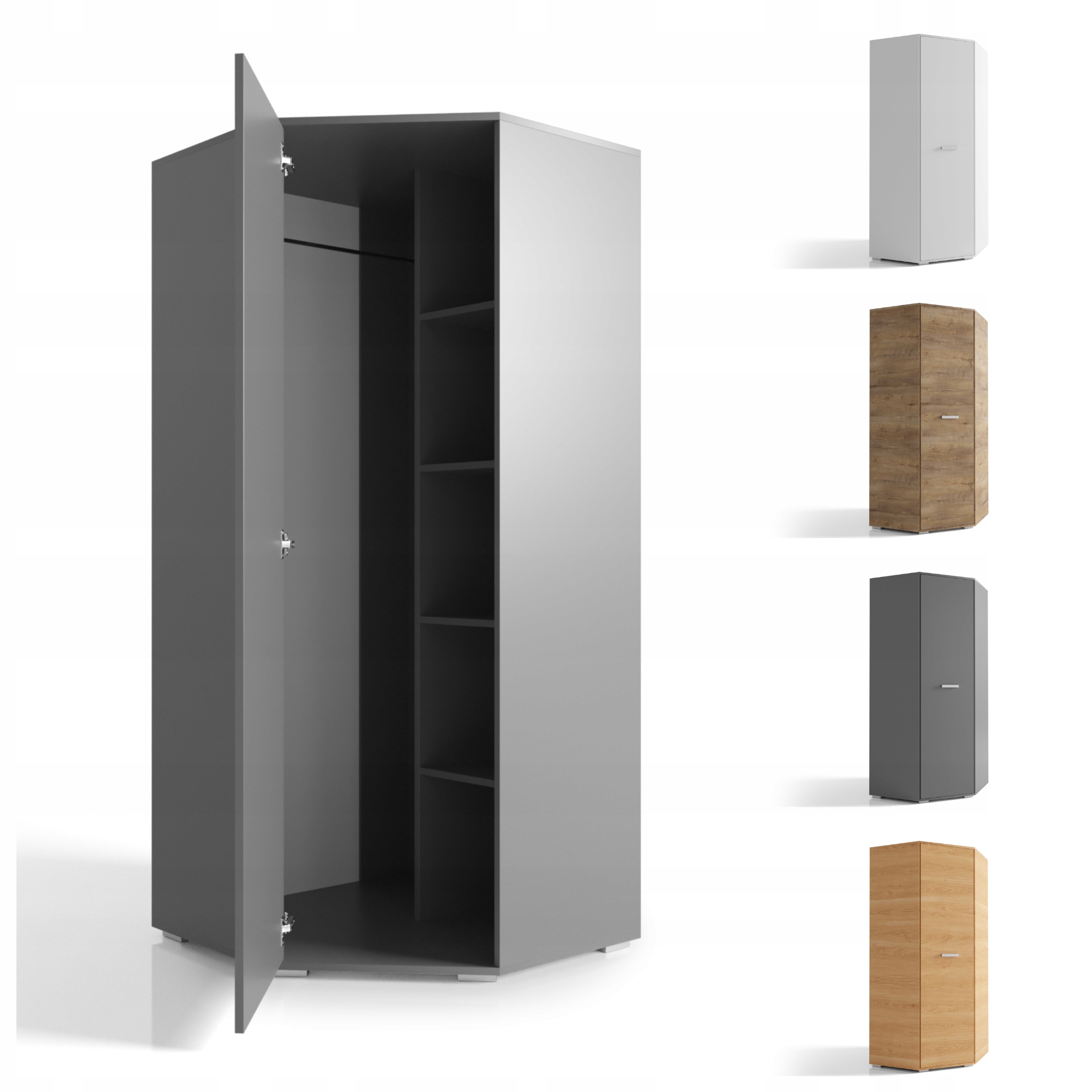 Skříň Klasická jednodveřová 80x80 VK23 Praktická prostorná O-sofa