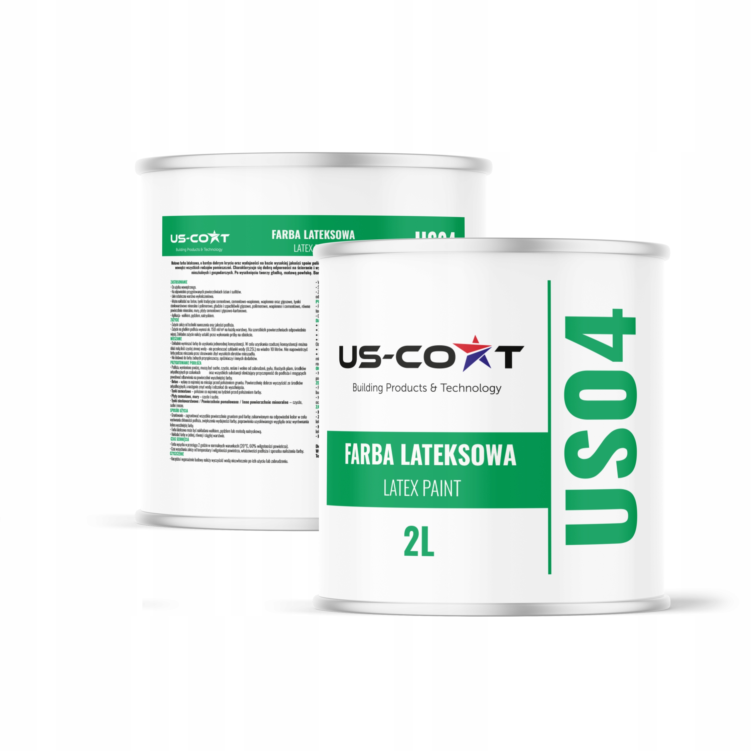 Latexová Farba Na Stenu Farba 22 2x2L Hlboká Podložka Na Steny Strop Výrobca