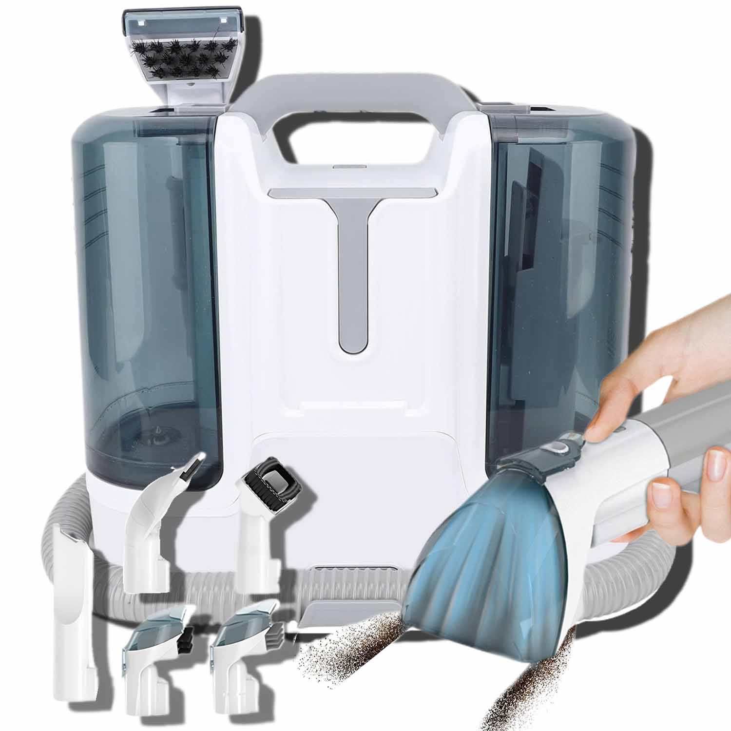 Prostředek Na Mokré A Suché Čištění Pro Drhnutí Koberců A Pohovek, Silný