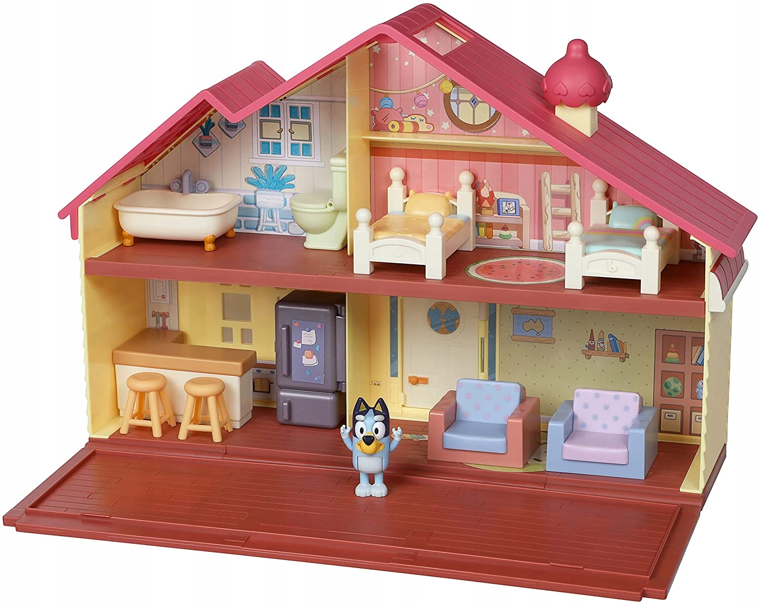 

Bluey Blue zestaw Dom Rodzinny+figurka Pieska