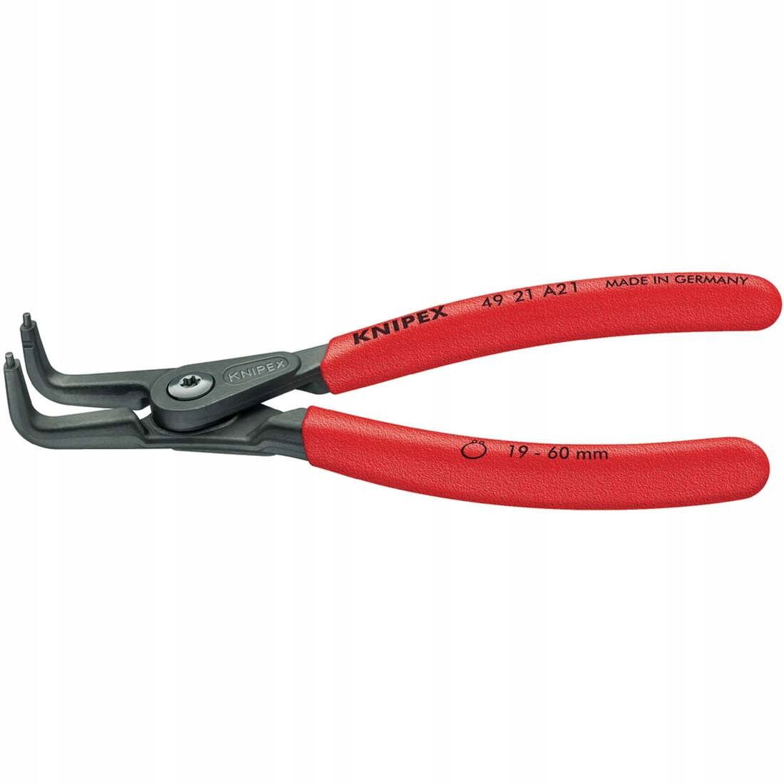 kleště na Segerovy kroužky vnější úhlové 40-100 mm Knipex [49 21 A31]