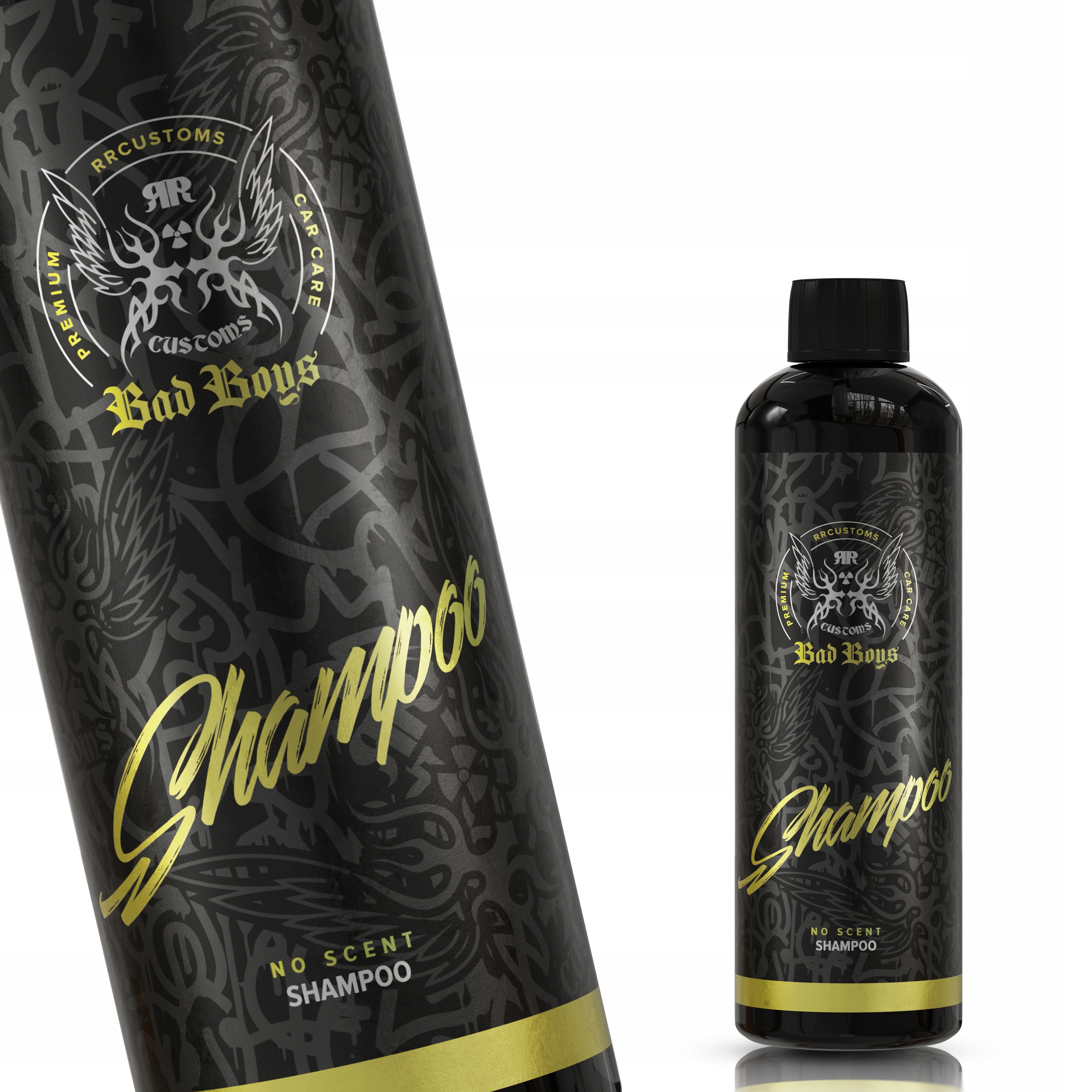 Rr Customs BadBoys Shampoo No Scent 500ml Bezzapachowy szampon samochodowy