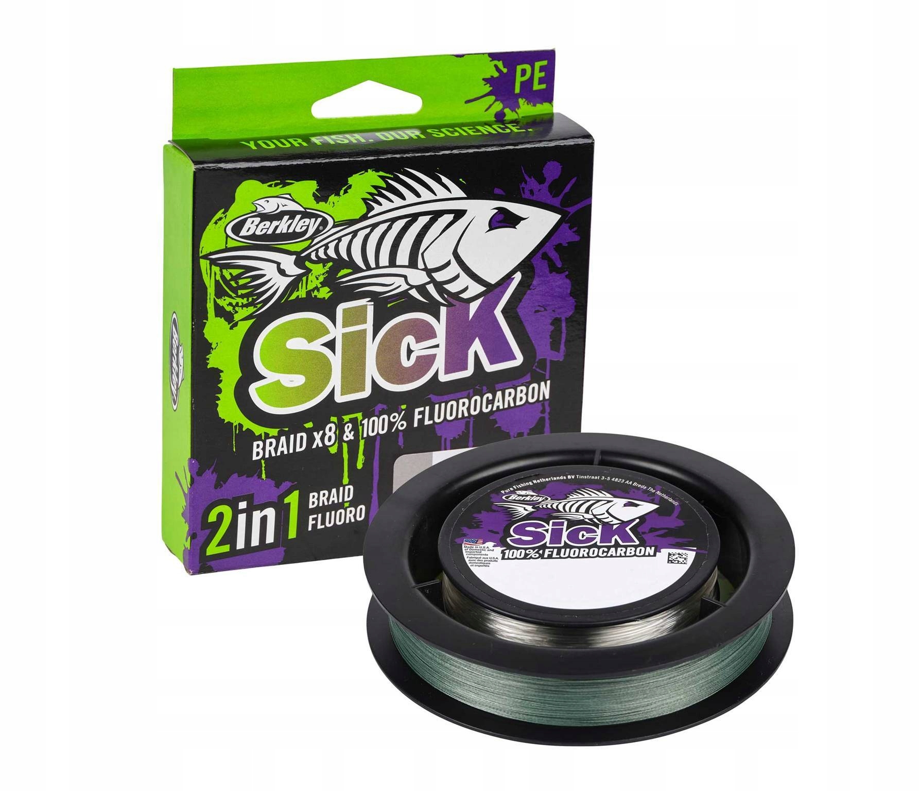 Šňůra Fluorocarbon Berkley 0,12 mm Fc 0,30 mm