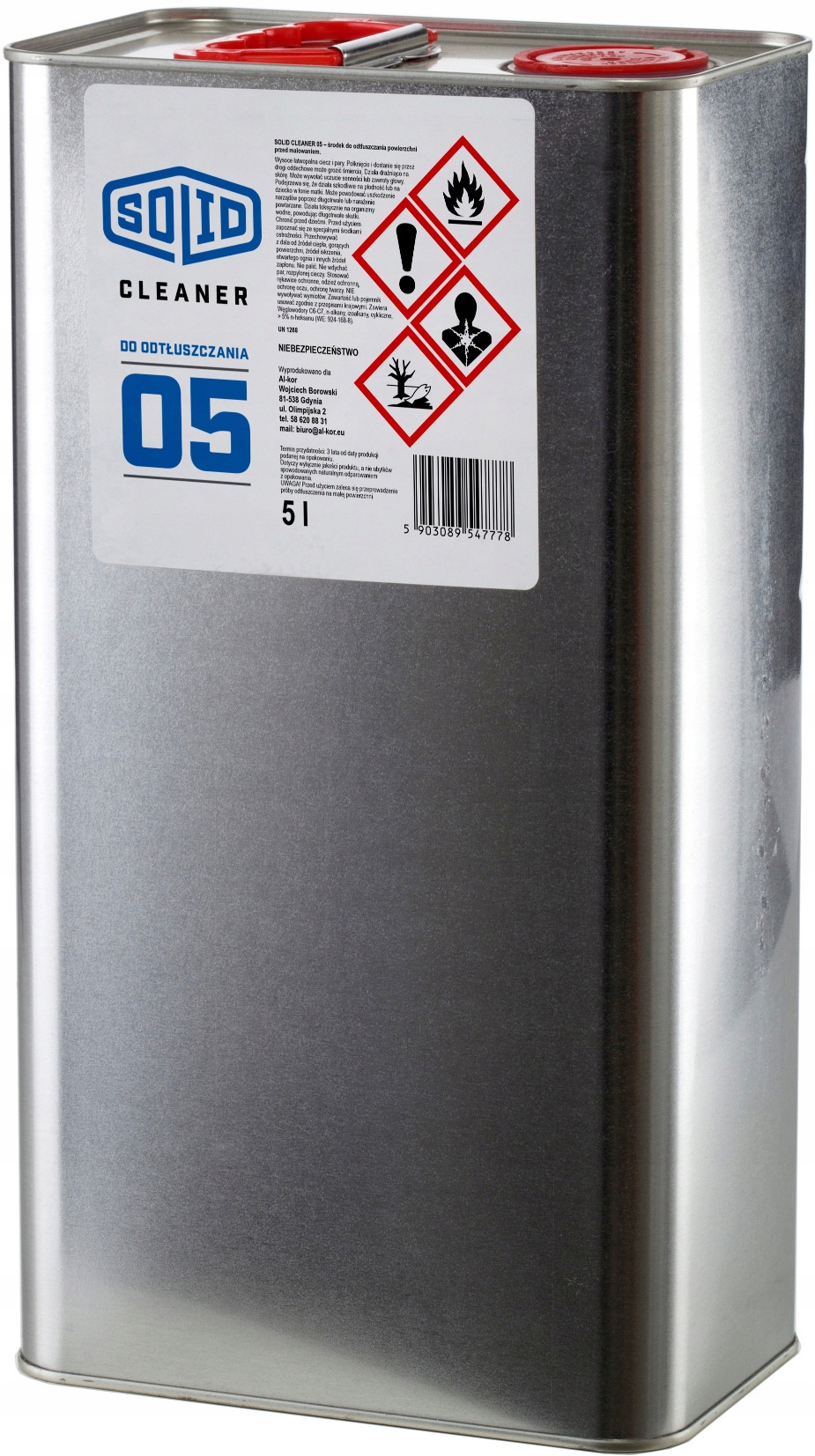 Solid Cleaner 05 do odtłuszczania 5l