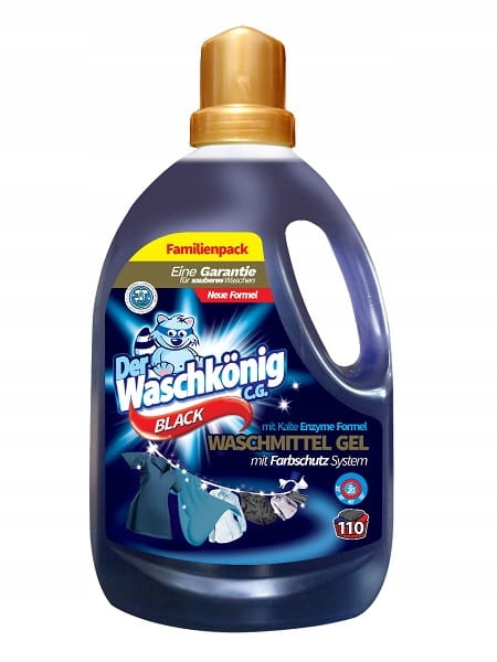 

Der Waschkonig Żel do prania 3,305L Black