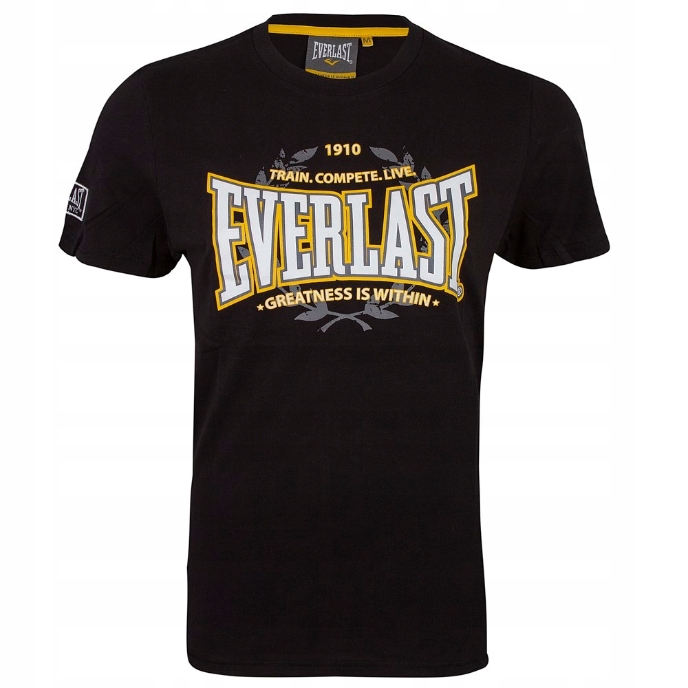 

Everlast T-shirt Męski Koszulka EVR6520 Czarna