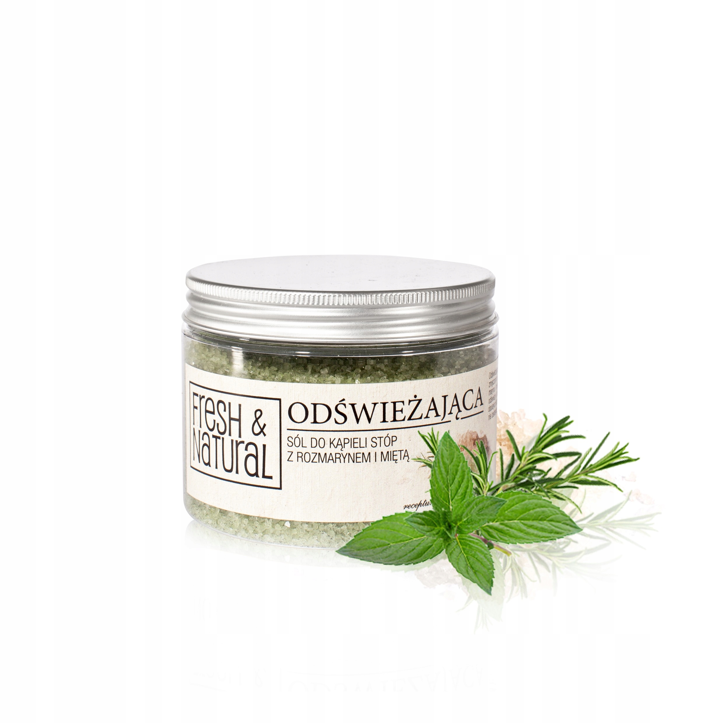 Sól do kąpieli stóp ODŚWIEŻAJĄCA 500 g Fresh & Natural