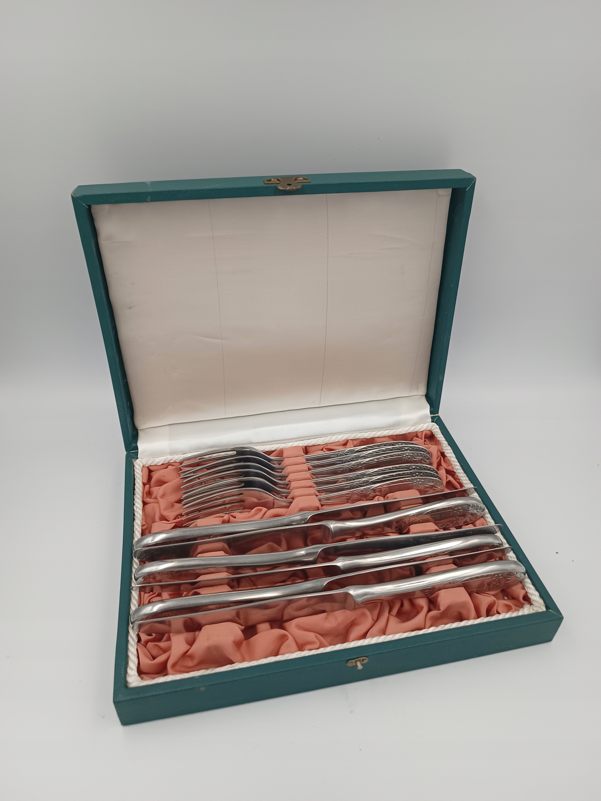 STARE SZTUĆCE GERLACH POLAND STAINLESS ZESTAW SZTUĆCÓW Z PRL