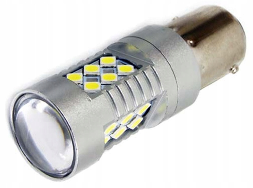 

1 Szt P21W Led Cofania Dzienne Canbus Mocne 12-24V