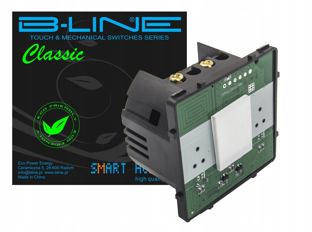 

Cls Moduł Włącznik Dotyk Pojedynczy 1G Rf Zdalny