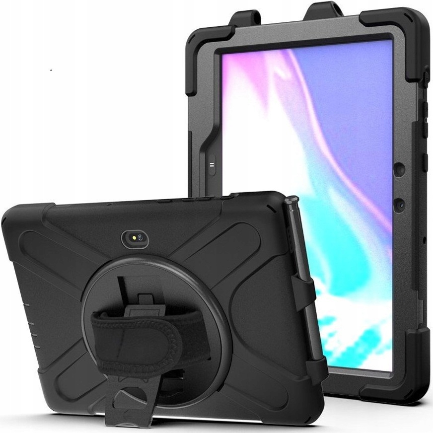 Pancéřové Pouzdro Pro Samsung Galaxy Tab Active Pro Active 4 Pro S Páskem