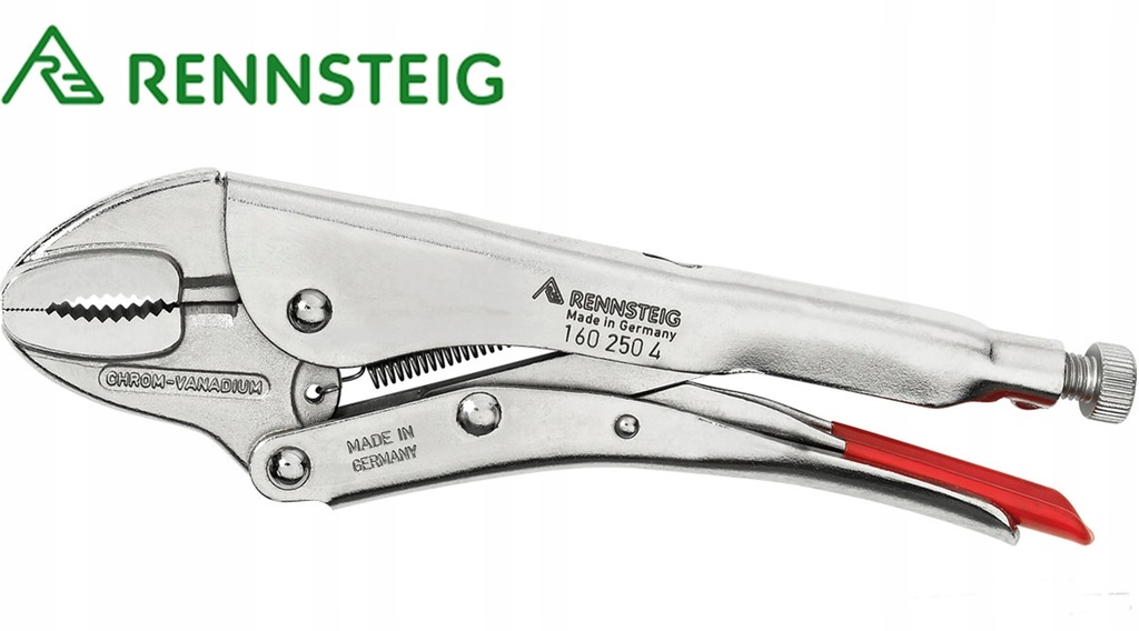 Szczypce zaciskowe Morse'a 250mm 10" 1602505 Rennsteig EAN (GTIN) 4049002133350