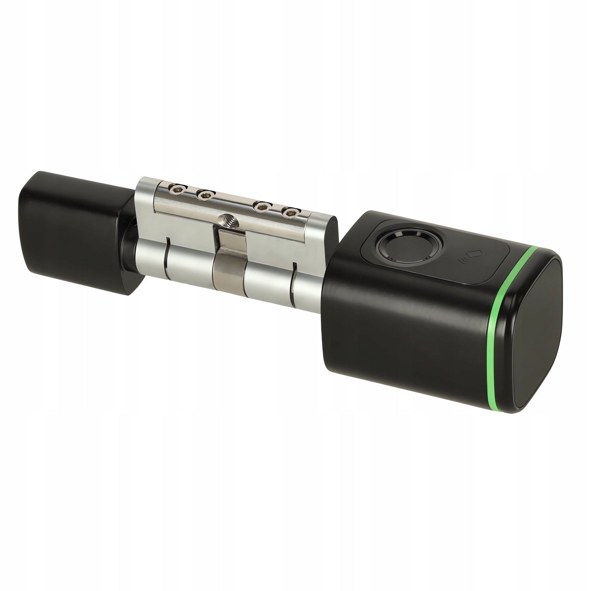 Kik KX3851 Elektronický dveřní zámek s bluetooth, kódem otisků prstů, černý