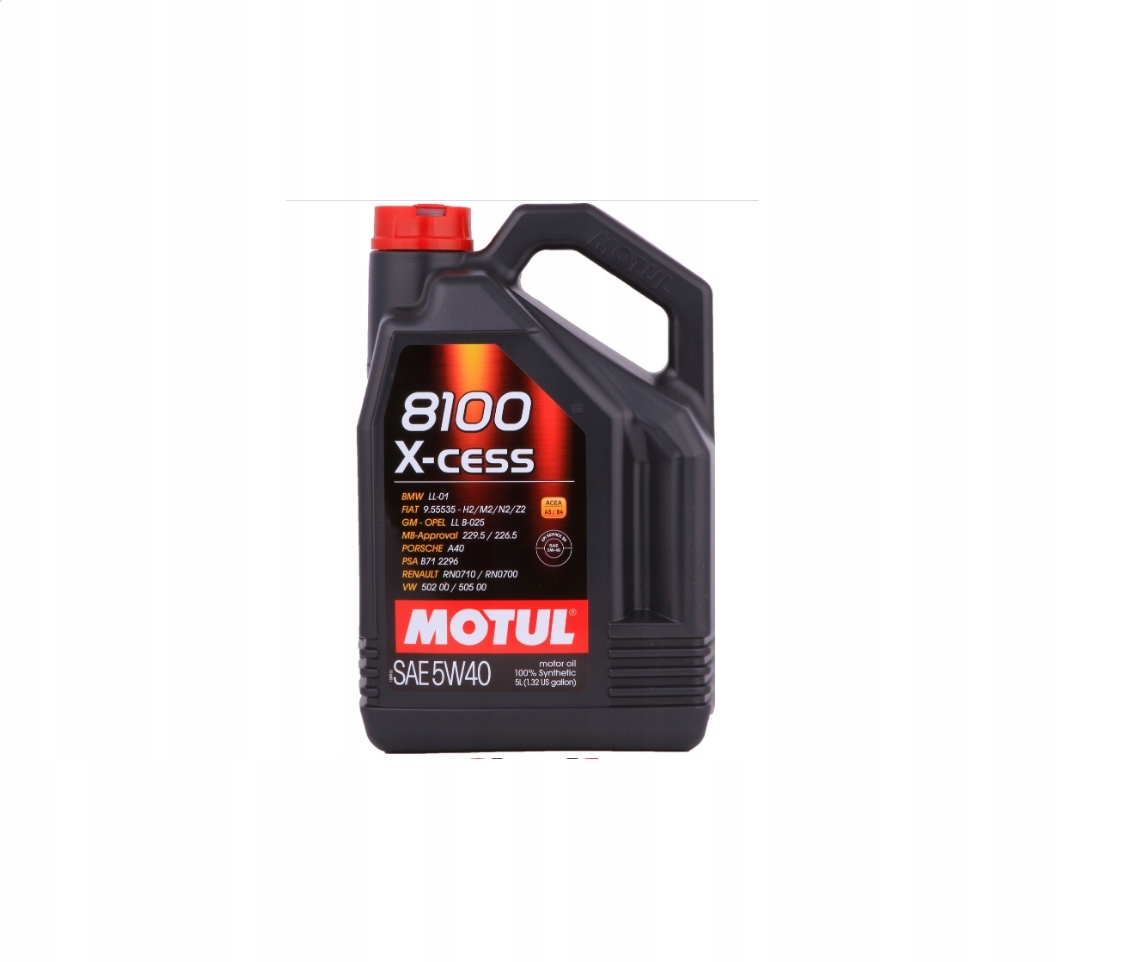 

Olej silnikowy Motul 8100 X-cess 5l 5W40