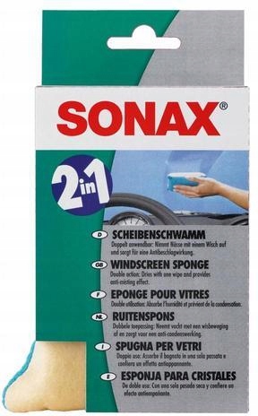 

Sonax Gąbka Do Usuwania Pary Z Szyby Ircha 2W1