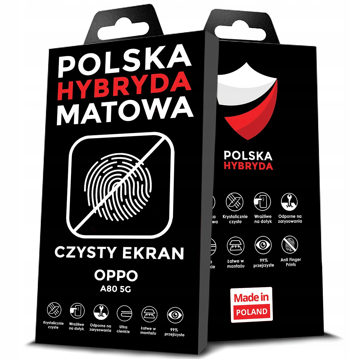 Folia Matowa Do Oppo A80 5G Hydrożelowa Brak Odcisków Palców Oryginał