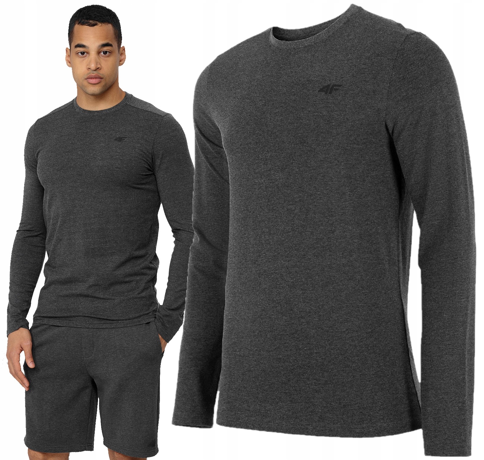 

Longsleeve Męski 4F Koszulka Z Długim Rękawem XL