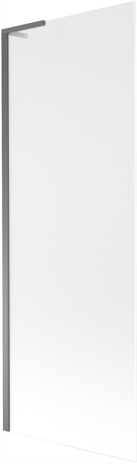 Mexen Next L vanová zástěna 1-křídlová 70 x 150 cm, mat, gun metal 895-07