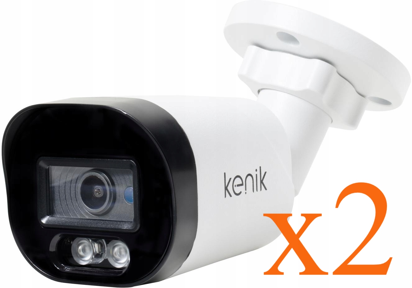 2 x Ip Kamera Kenik KG-430TPA-E 4MPX nálepka Ellektropoint