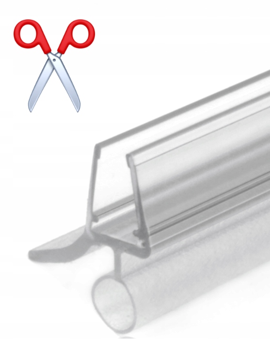 USZCZELKA DOLNA KABINY PRYSZNICOWYCH DRZWI 6 - 8 MM 100 CM Kod producenta 16523601601