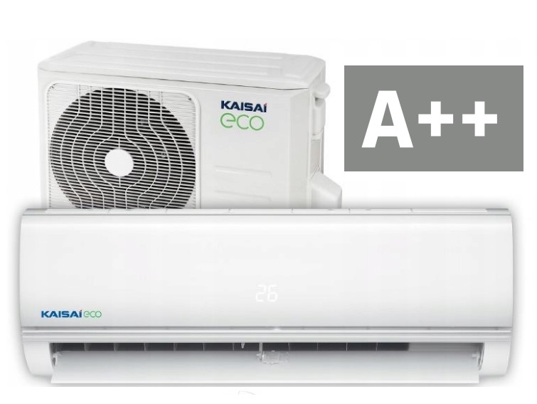 Klimatyzator ścienny KAISAI ECO 3,5kW typu split Sterowanie na pilot